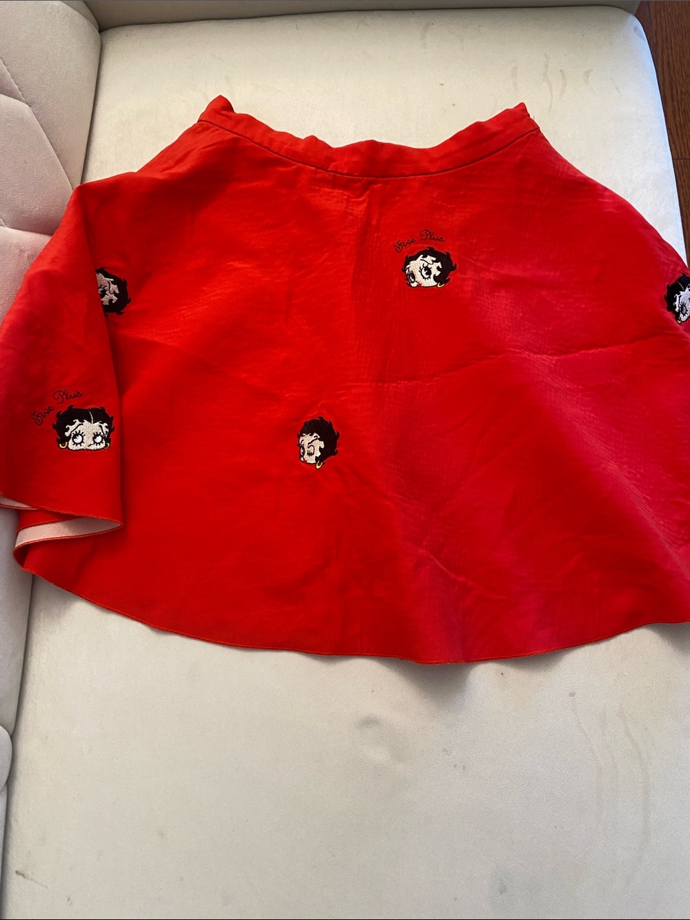 Betty Boop Red A-Line Skirt